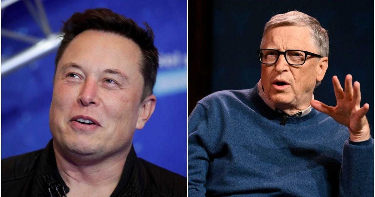 elon-musk-said-bill-gates-has-a-multi-billion-dollar-bet-against-tesla-and-calls-jeff-bezos-‘fine,-i-guess’