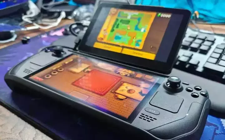 Transforming the Steam Deck into a Jumbo-Sized Nintendo DS: A Gamer's Dream Come True