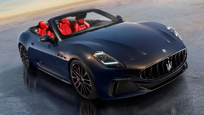 Unveiling Maserati's Stunning New GranCabrio: Electrifying Elegance!