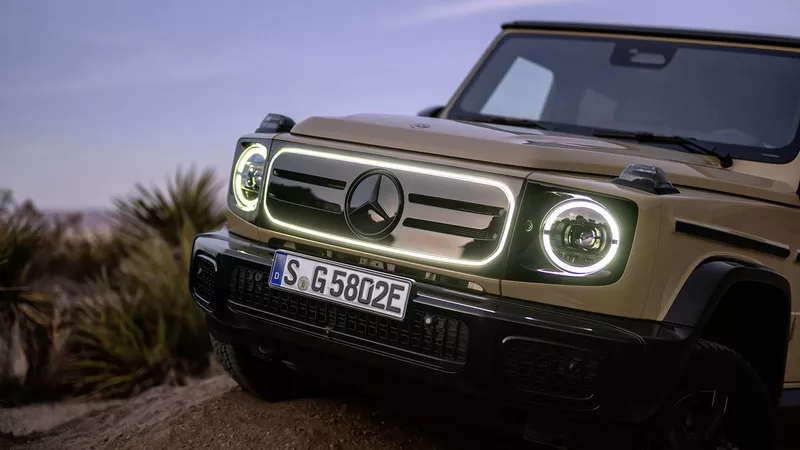 Electrifying the Icon: Mercedes-Benz G-Class Revs Up with EV Power